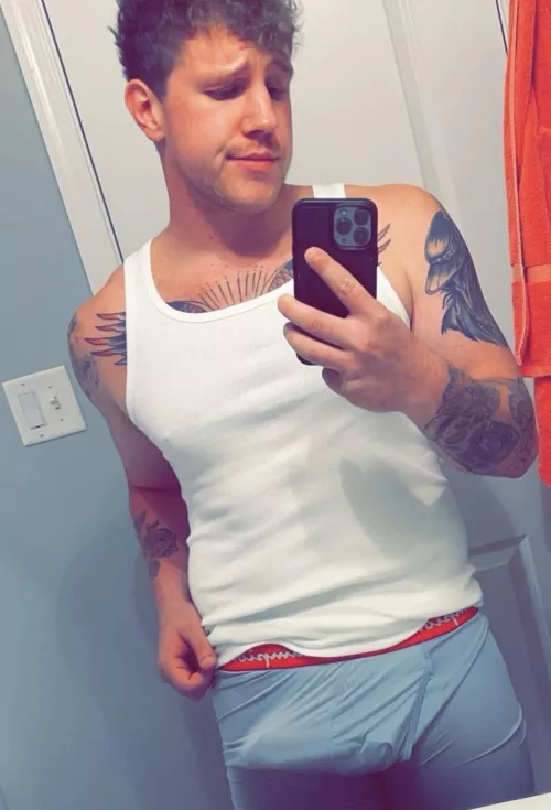 How do we feel about tattoos and dick bulges by Cautious_Test1526