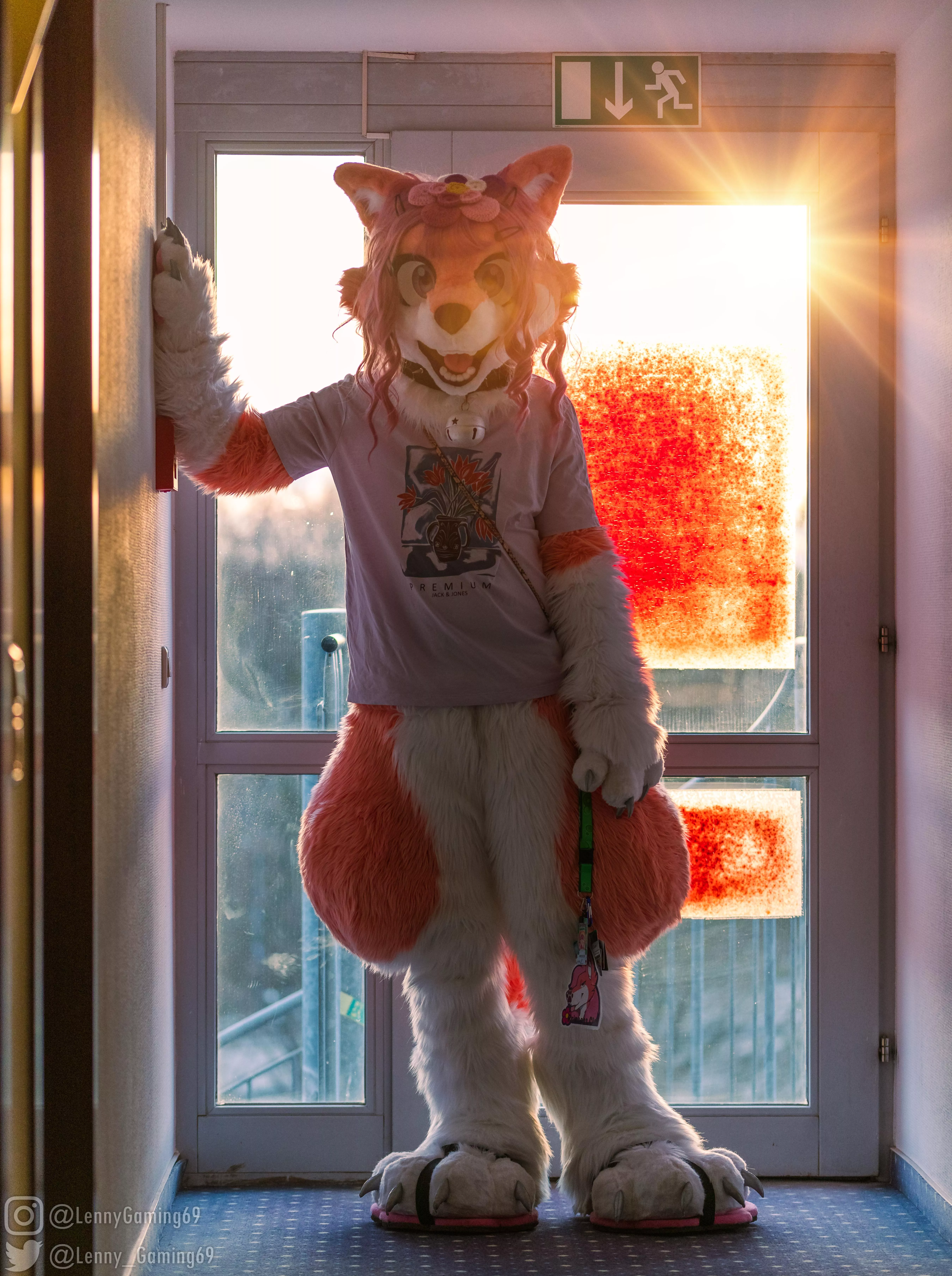 [Lenny] Oh no, someone's blocking the fire exit! posted by princesscier