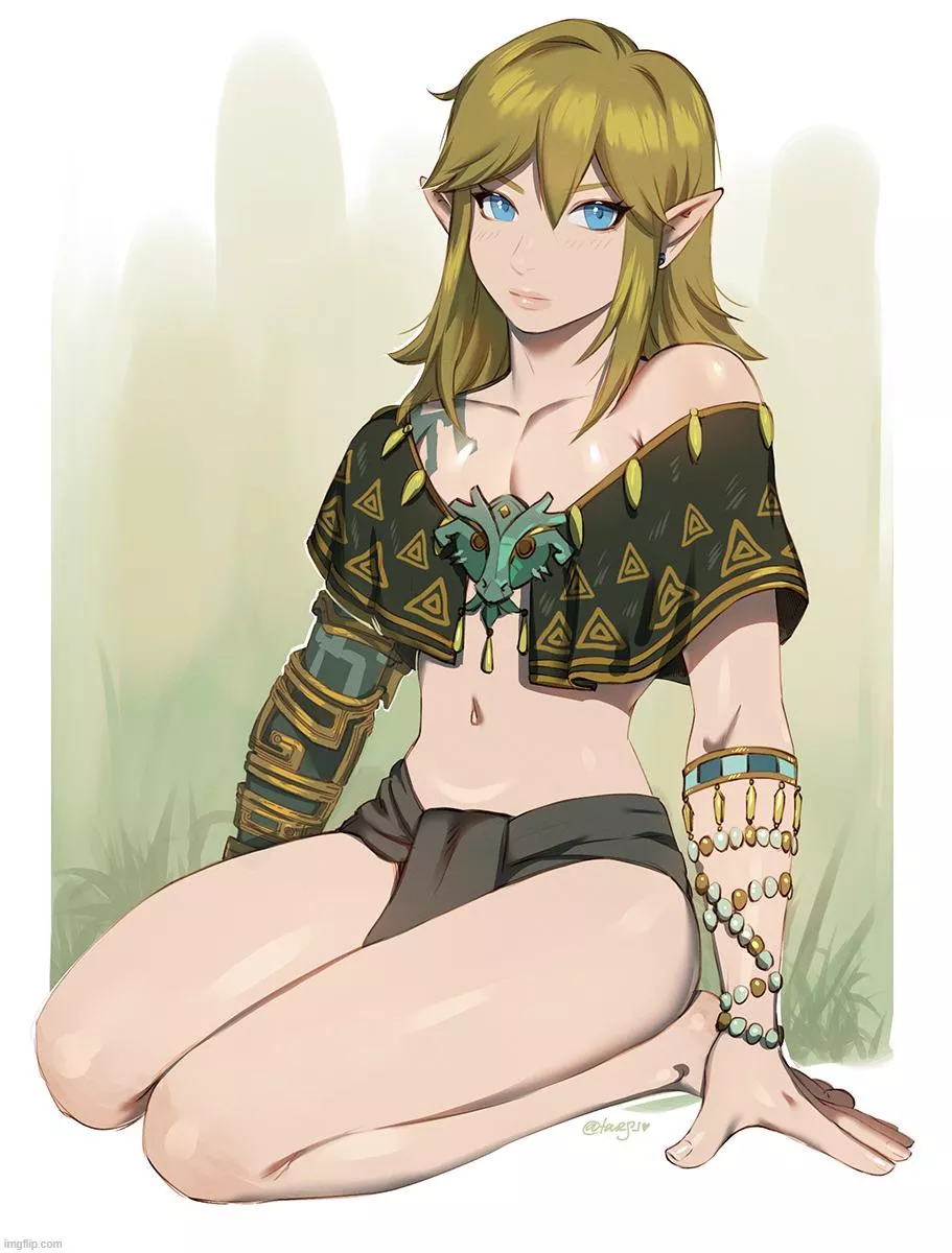 Link taking a well deserved rest posted by CandicePerez