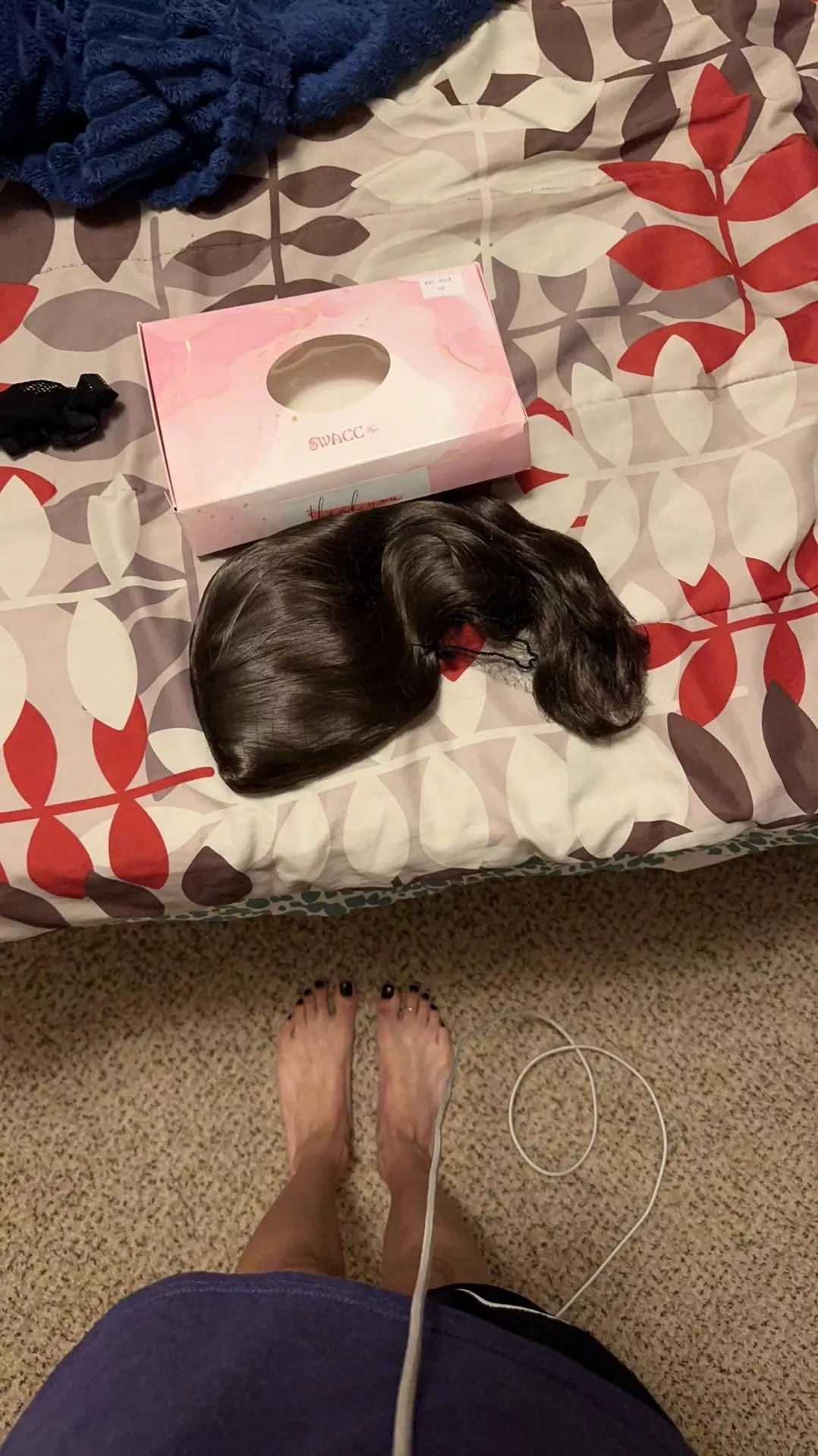 Look what just got delivered this morning 😍💁🏻‍♀️💅🏽 time to make an OnlyFans! 😝 posted by Sissy_Evelyne