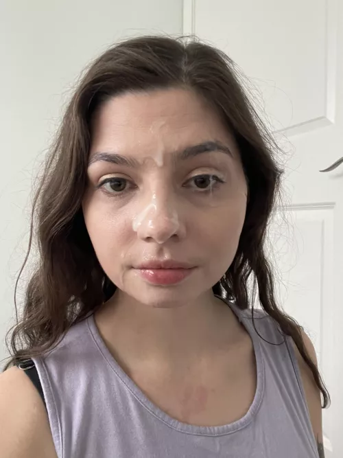 my neighbor painted my face by chillcouple6