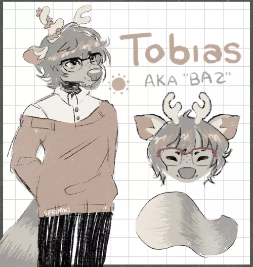 New fursona! (artwork by me) by davincilion