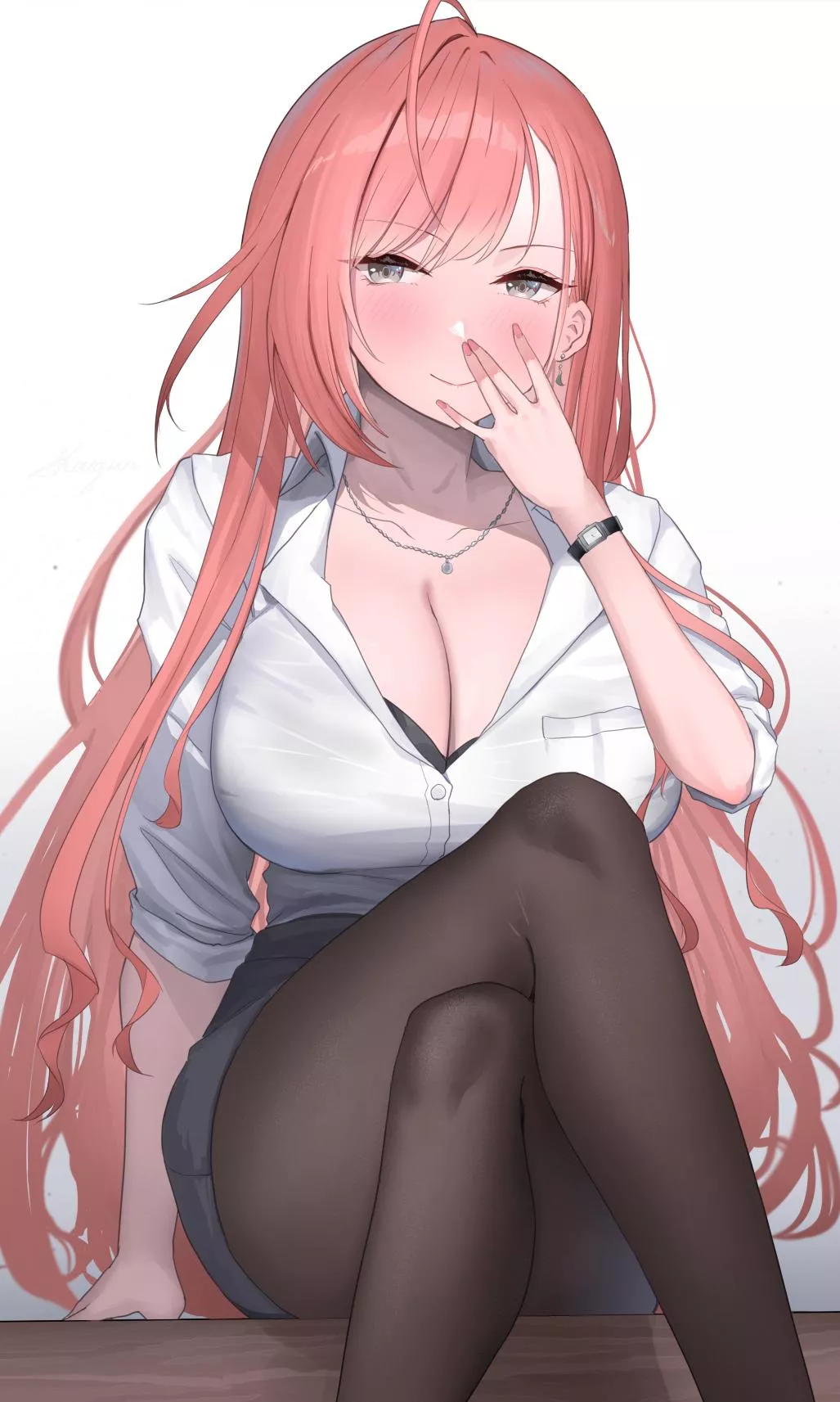 Office Lady Natsuha [Idolmaster] posted by xSaviour_N