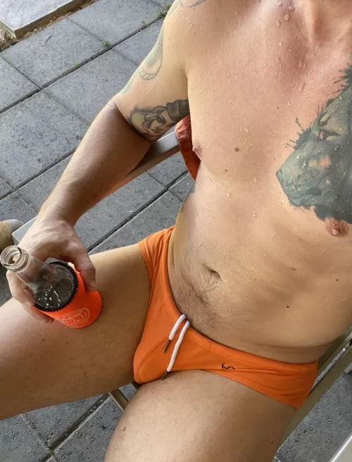 Post workout swim and drink 💦 by CurrentSilver2142