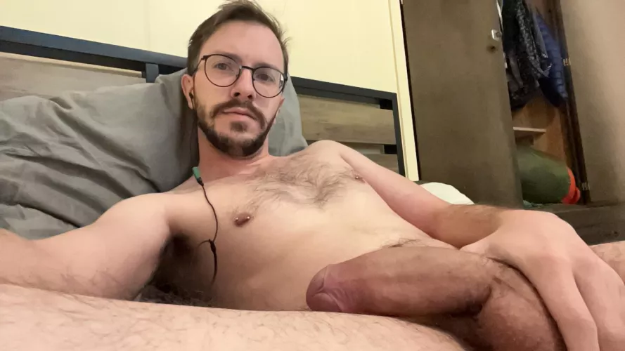POV: Your nerdy & versatile boyfriend works from home, so you can play with him however you want, whenever you want. by Solidago6