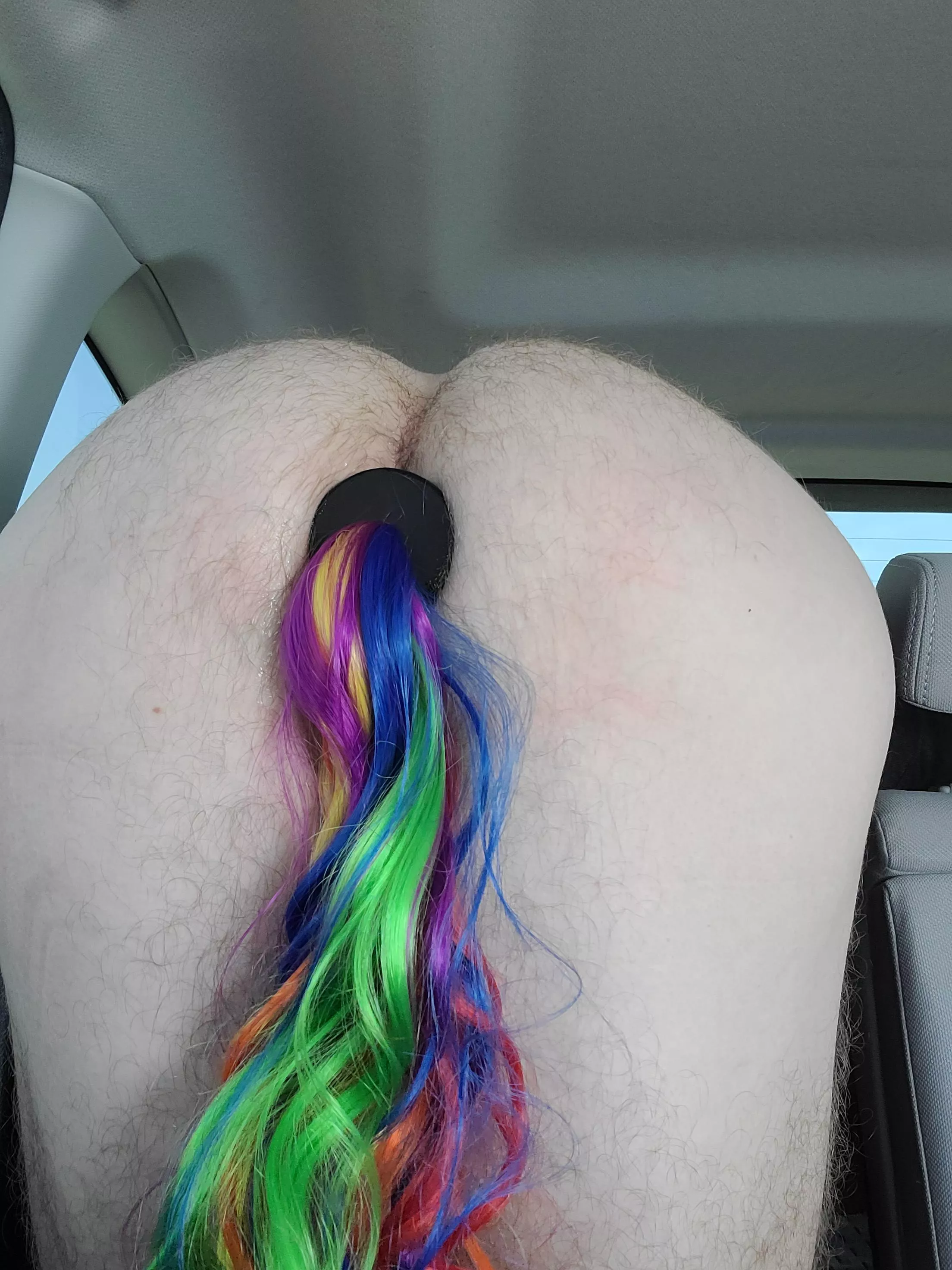 Pull on my pony tail, please🥺 posted by trevfav