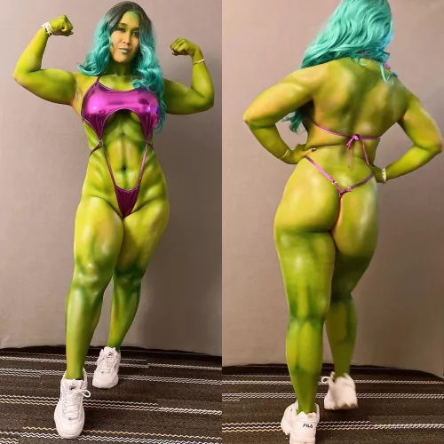 She-Hulk from Marvel Comics by Mishamai by igmishamai