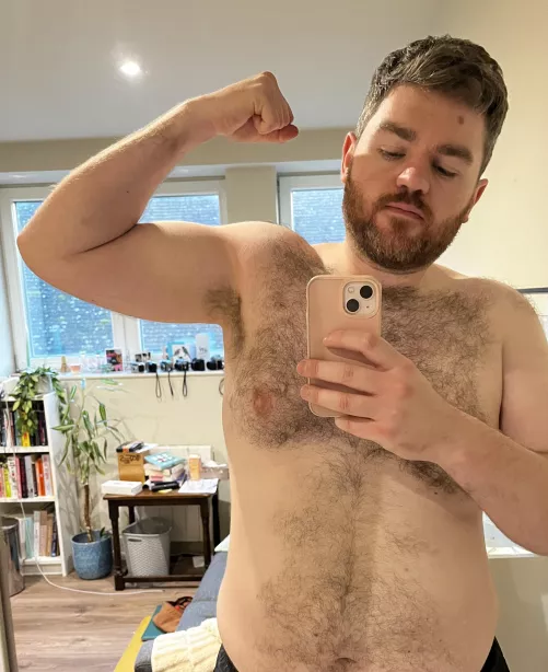 starting going to the gym a few months ago and really happy with the progress so far by beardomdaddy