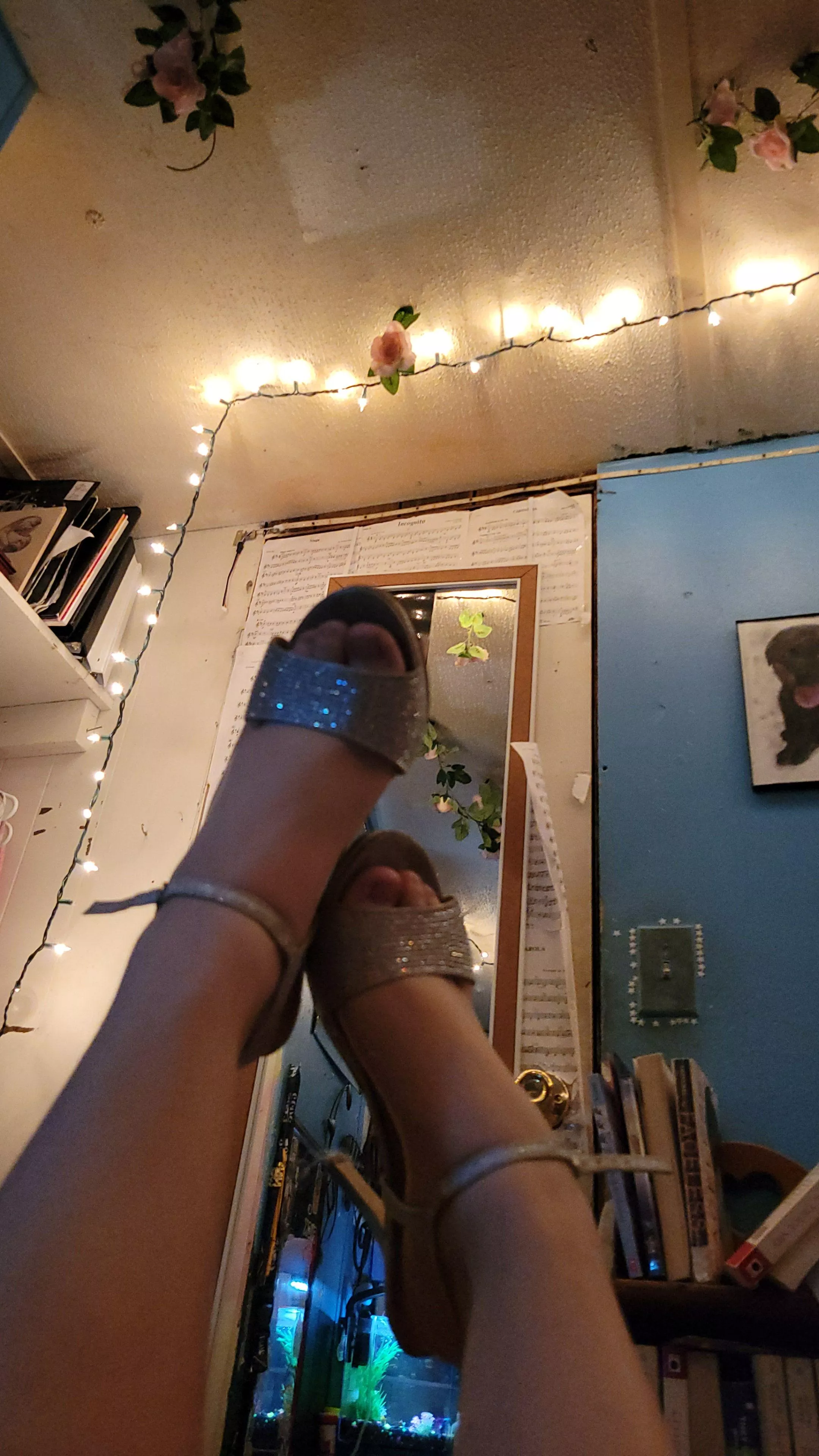 Still sparkly heels posted by laverdenzone