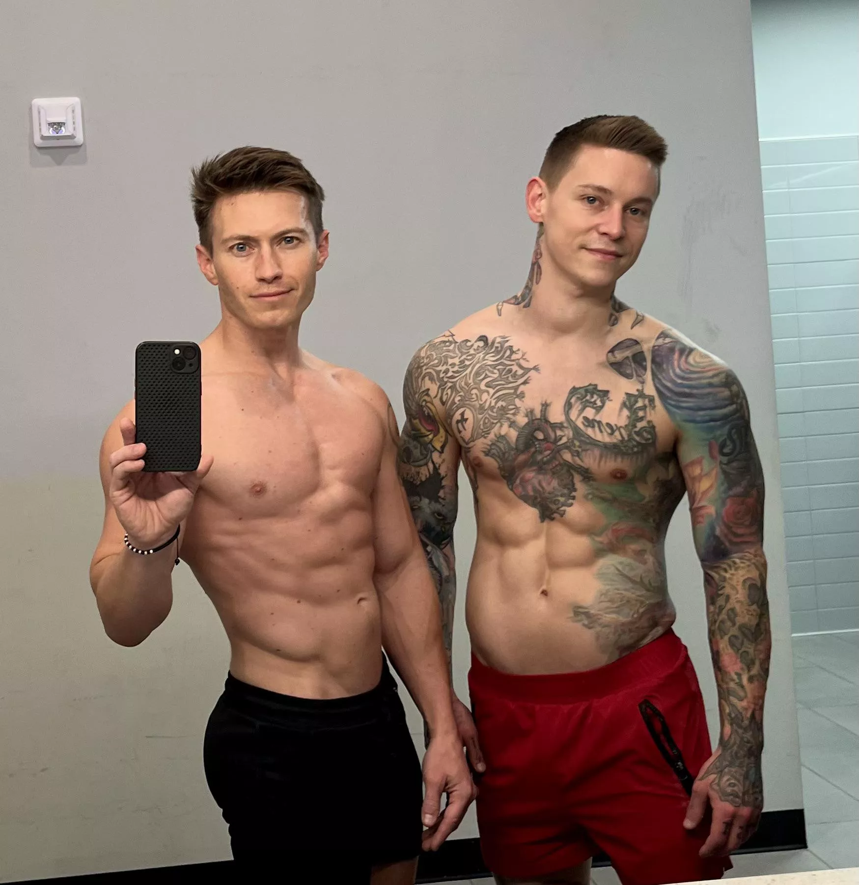 Successful workout with the swolemate 🥰 posted by AidenXEvan