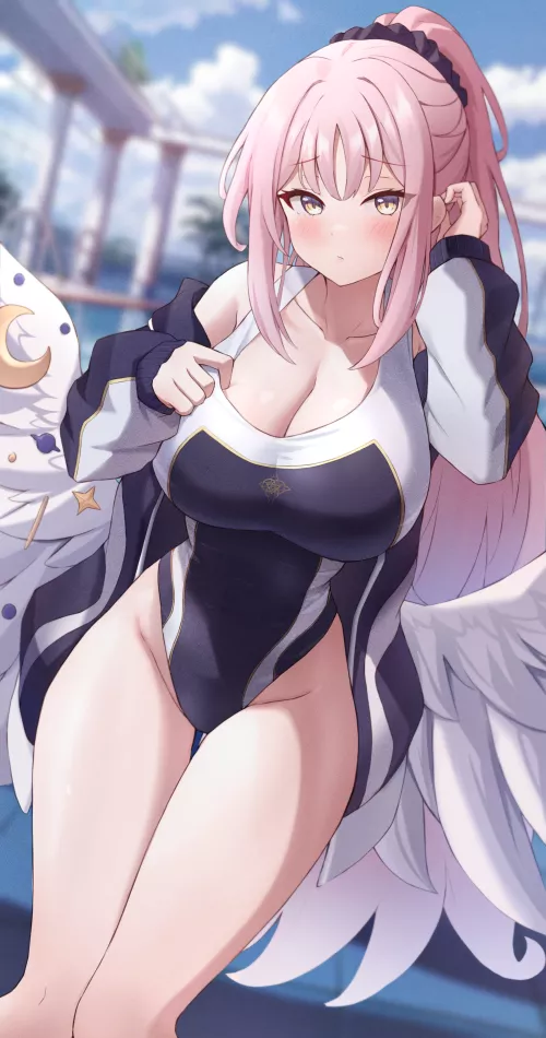 Swimsuit Mika by xSaviour_N