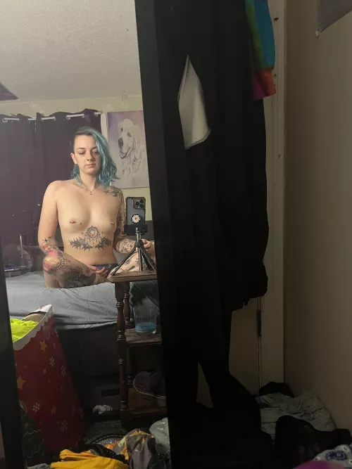 a good girlfriend sends pictures of their nipples every day by tattedlilslut