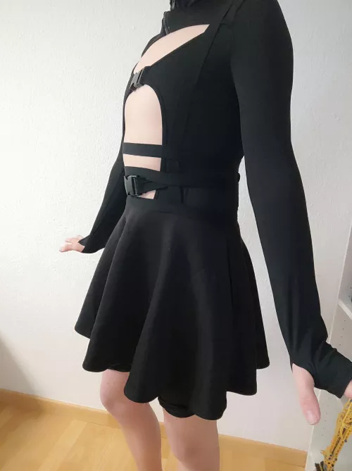 All black today hehe by vaurien_beast