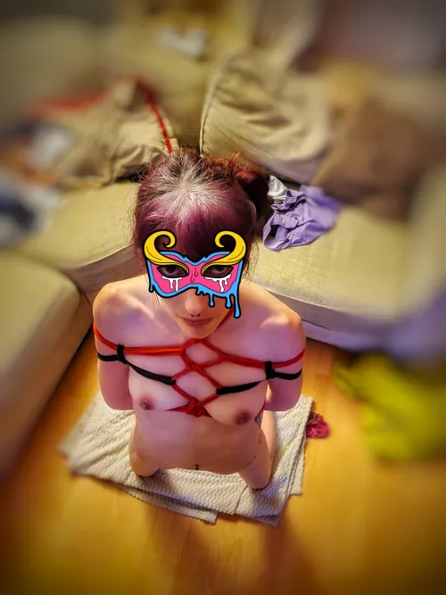 All tied up. Use me please x by polegoth69