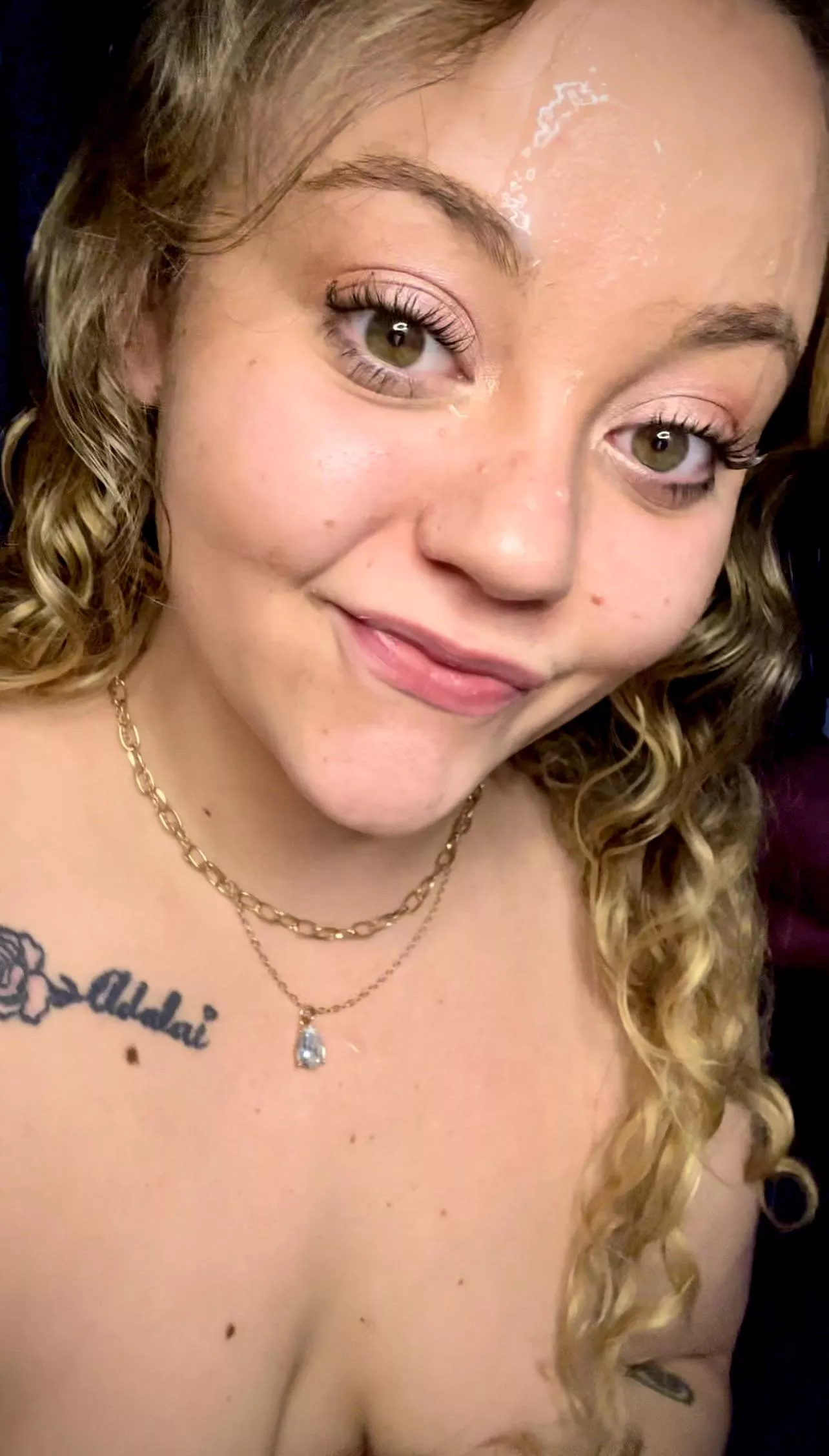 Am I still a pretty little slut when I have cum all over my face? 🥺 posted by WorkNumerous