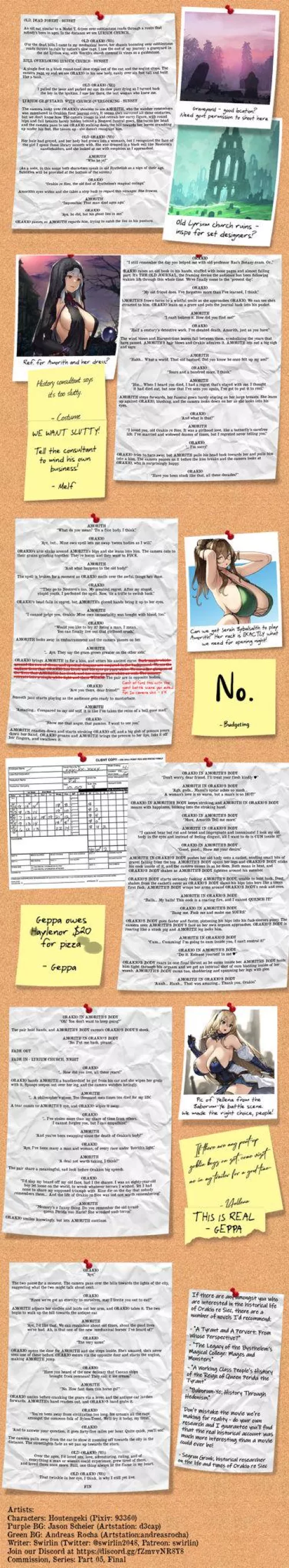 An Old Wizard Body-Swaps His Way Through History, Part Five - Final [Series] [Body-Swap] [Gender Swap] [Prostitution] [FemDom] by swirlin2048