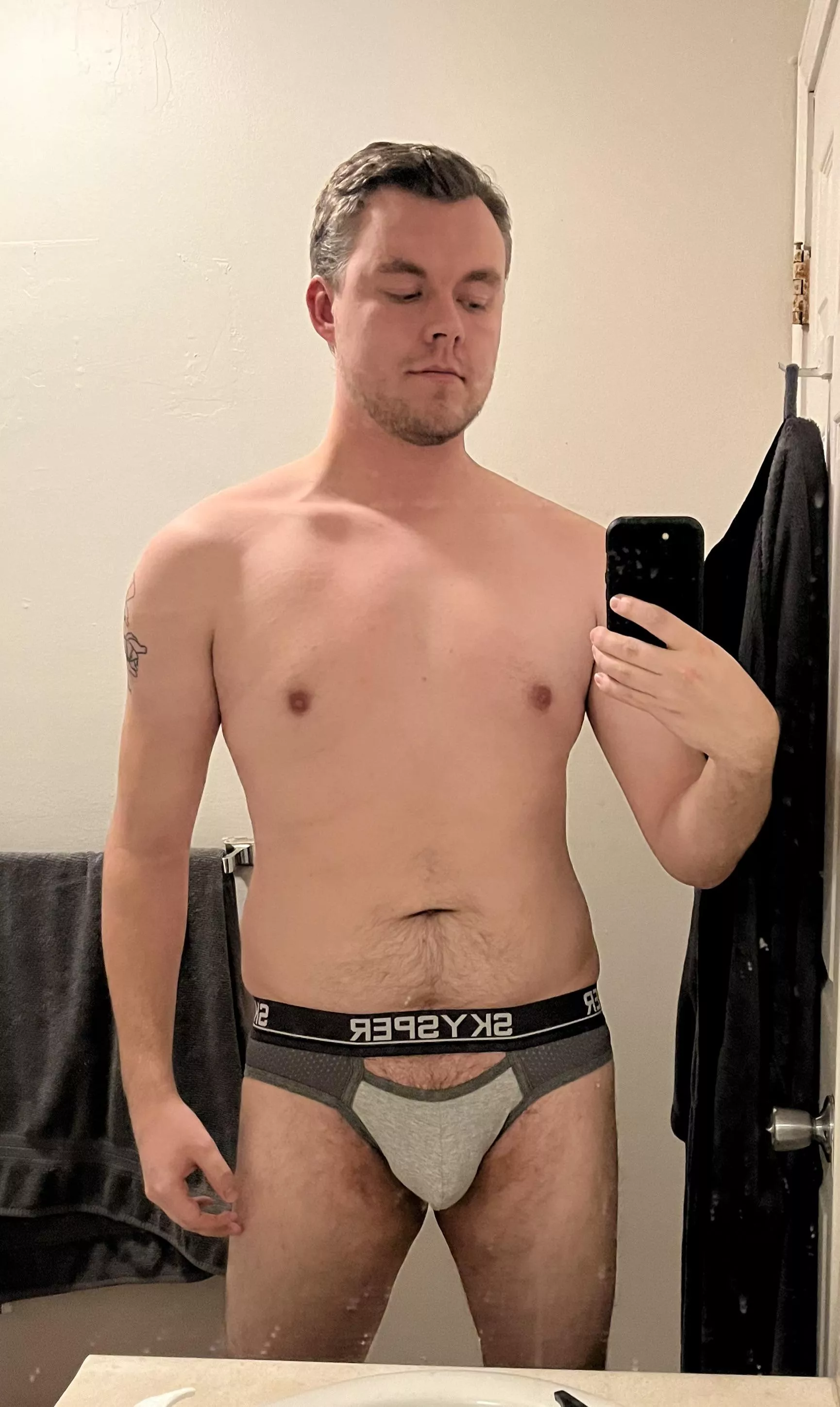 Changing into something more comfortable… posted by BackwardsHats