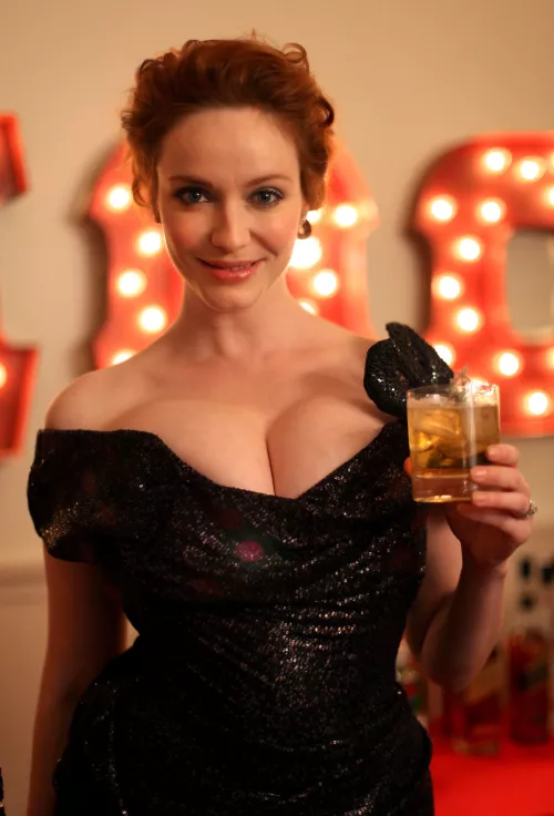 Christina Hendricks by CelebMaestro