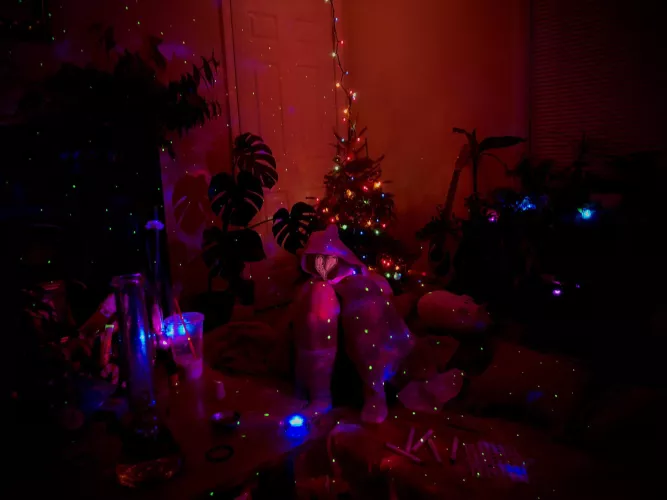 Cozy drawing time for my sweet little girl by OhMycelium