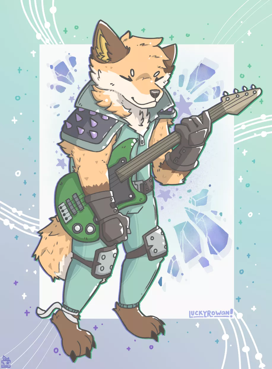 Fennix 🦊🎸 | By @luckyrowan_ posted by luckyrowan_