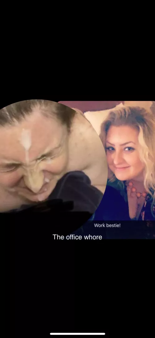 Finally got my turn with the office whore by steelhere6