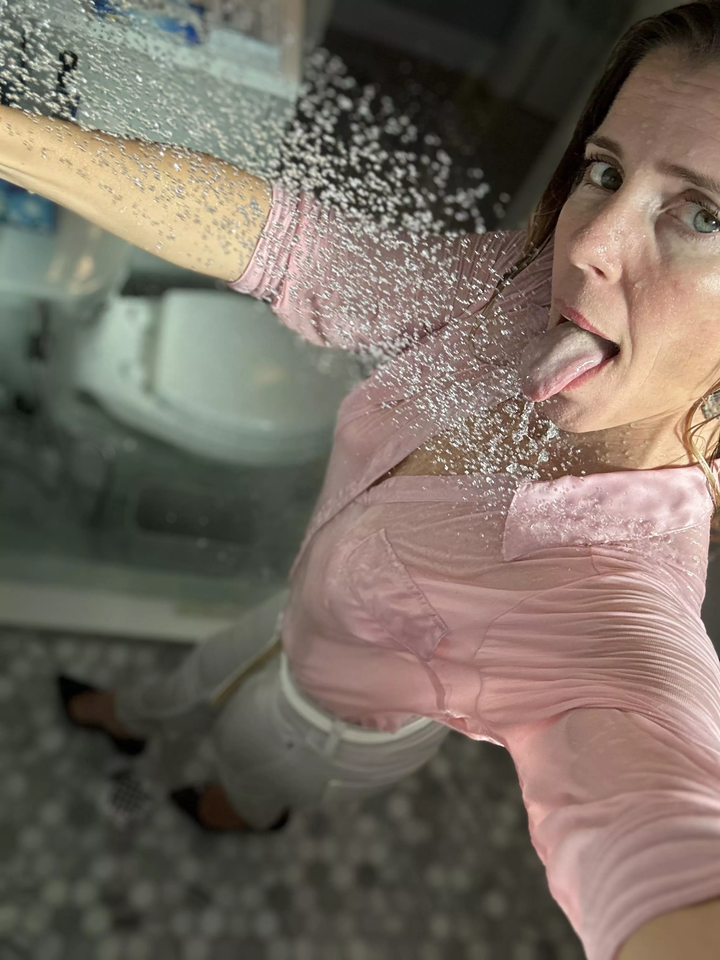 Finally quenched my thirst ….🚿 posted by SexysoSexy_OF