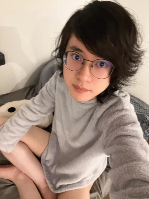 I am not wearing underwear yet. Do you want to see more? ( • ̀ω•́ )✧ by amberaether