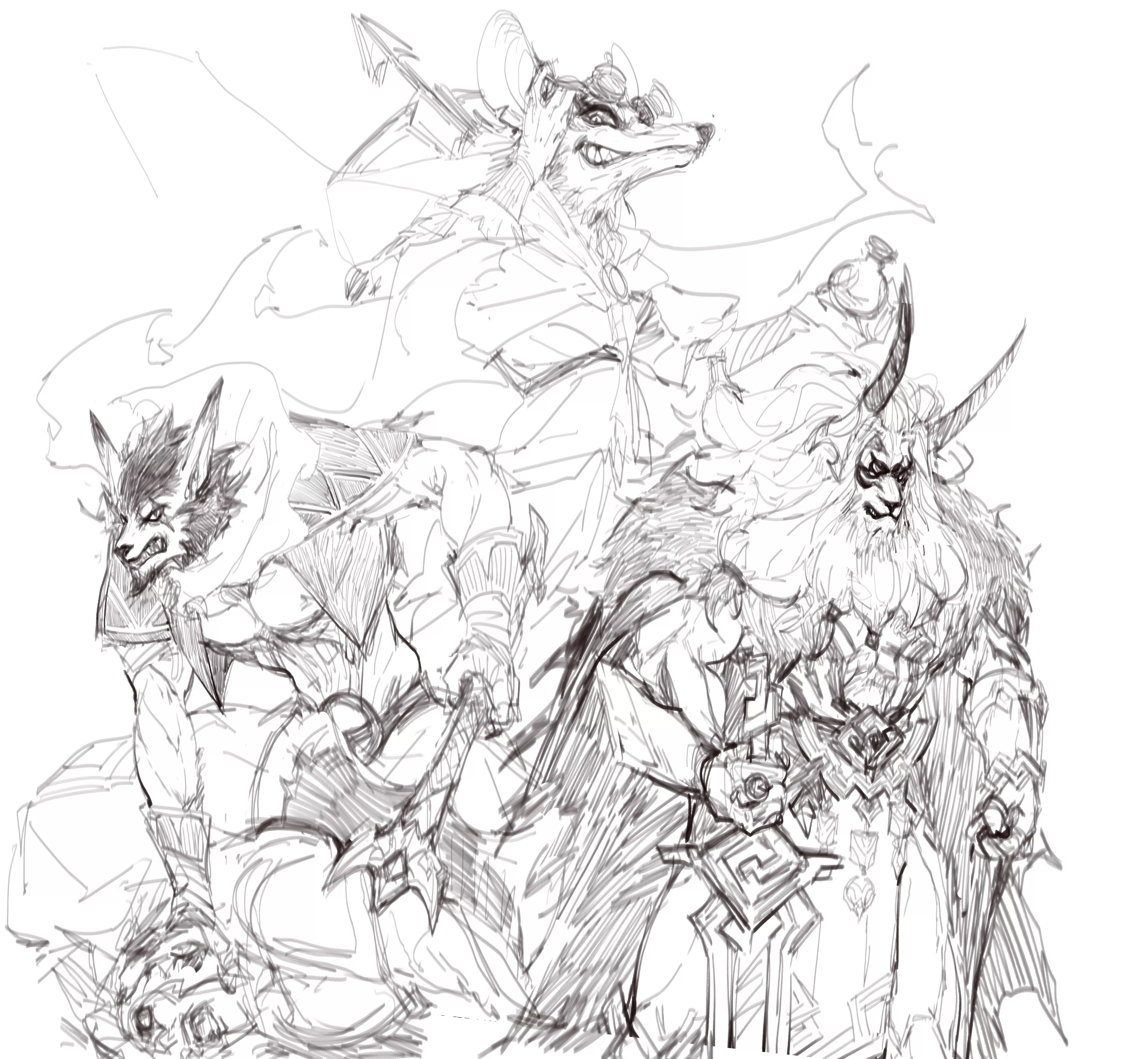 i draw character from afk arena ,i wanna have more friend like draw ( art by me ) posted by QiQii9x