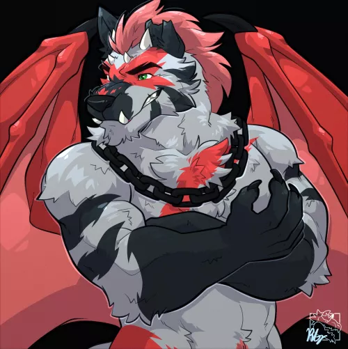 I redrew a drawing of mine from 2017. :) by 1Sin0Stanz