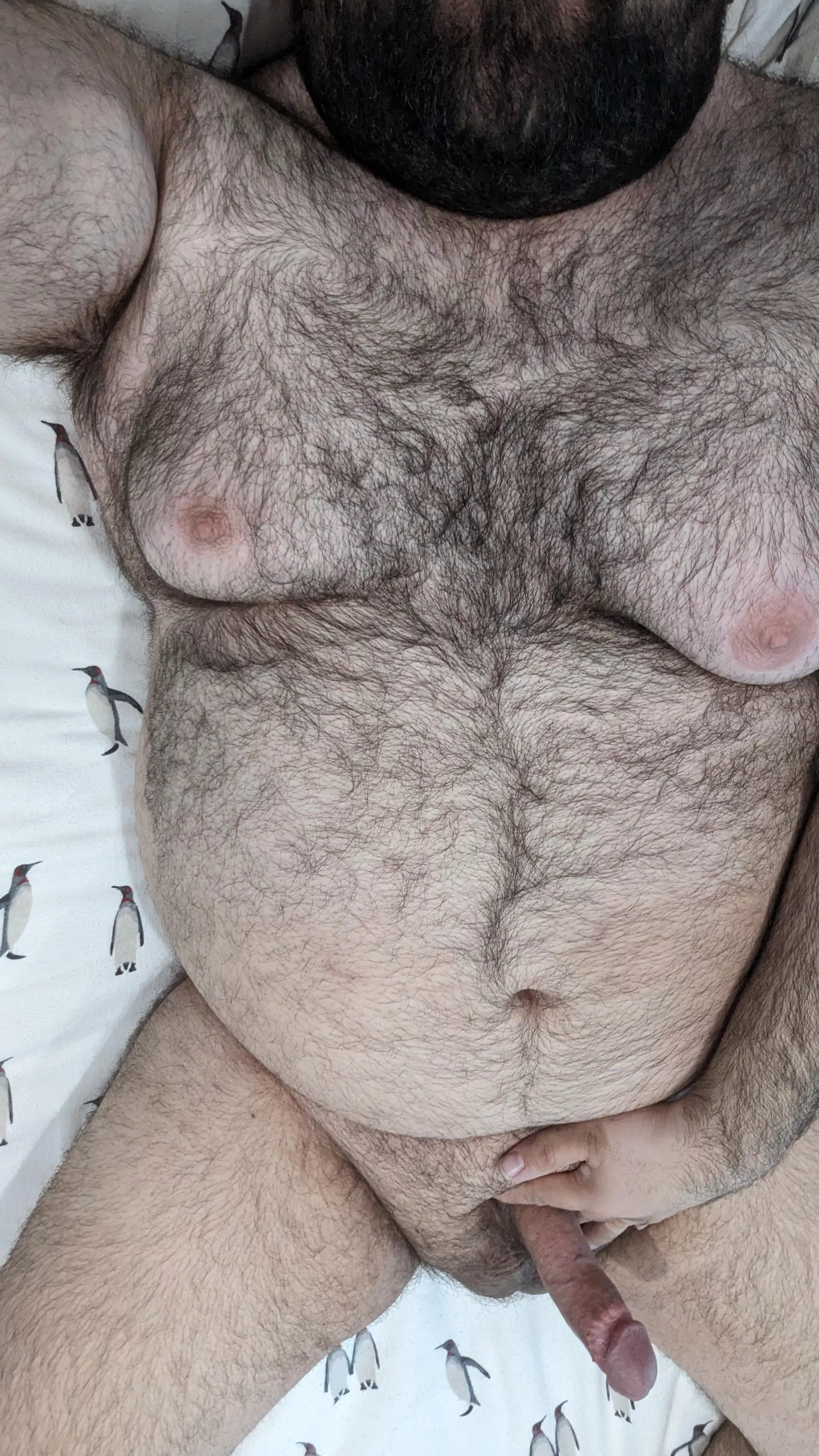 I would be happy with a pet laying on top of me posted by NakedMrGamer