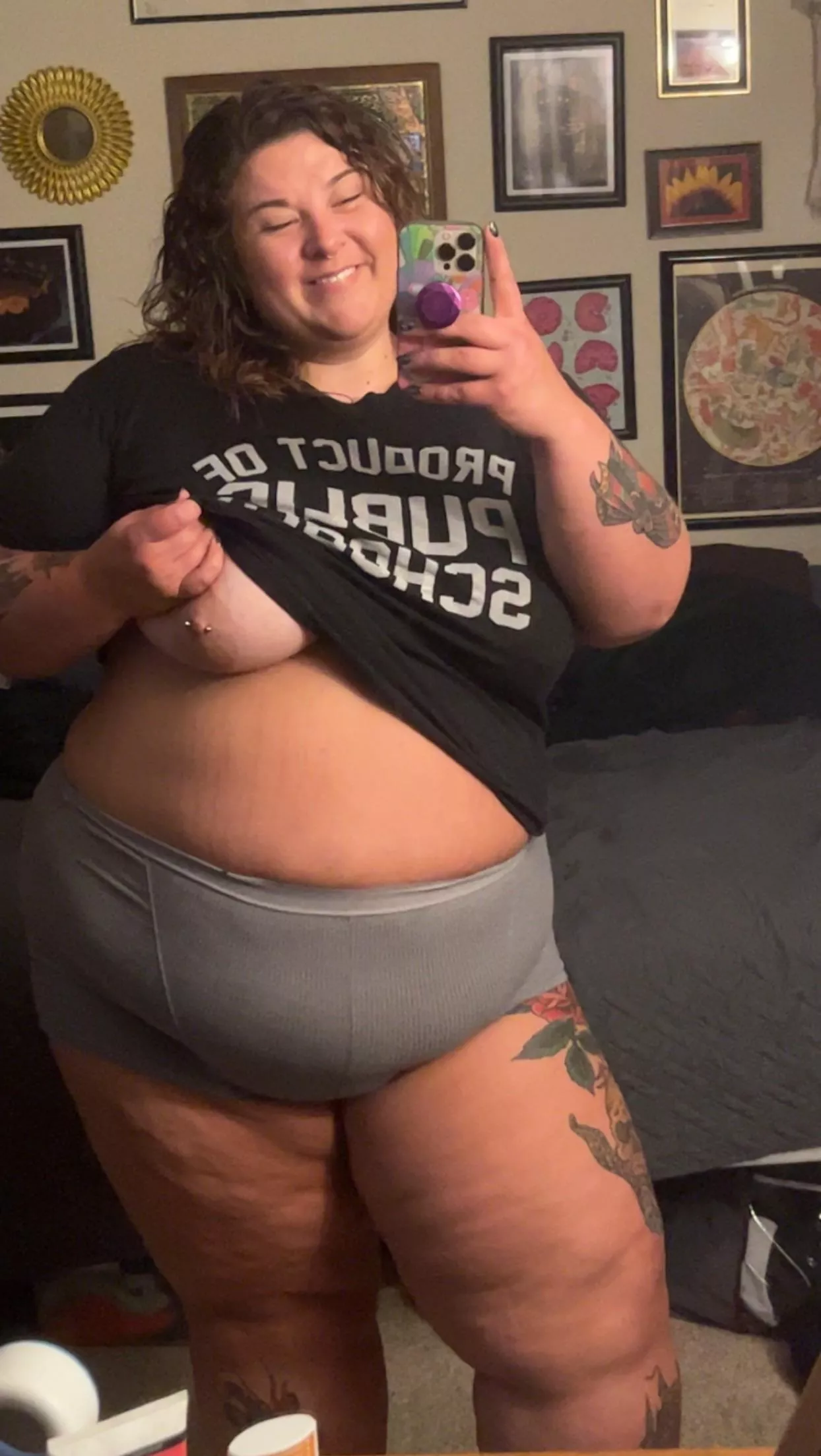 It’s a little nipply around here today. 😏 posted by MsPriscillaD