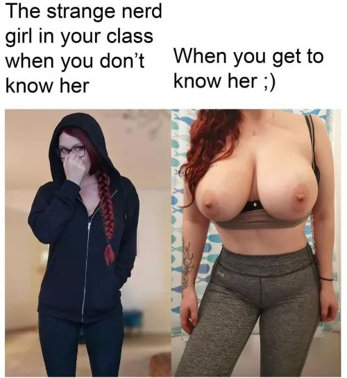 It's always the quiet ones. by burlesqueboobs