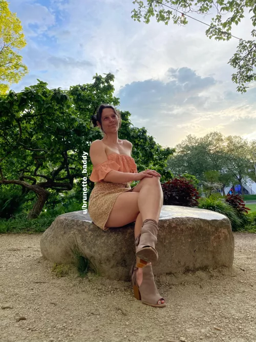 Just enjoying myself by Brunette_baddy