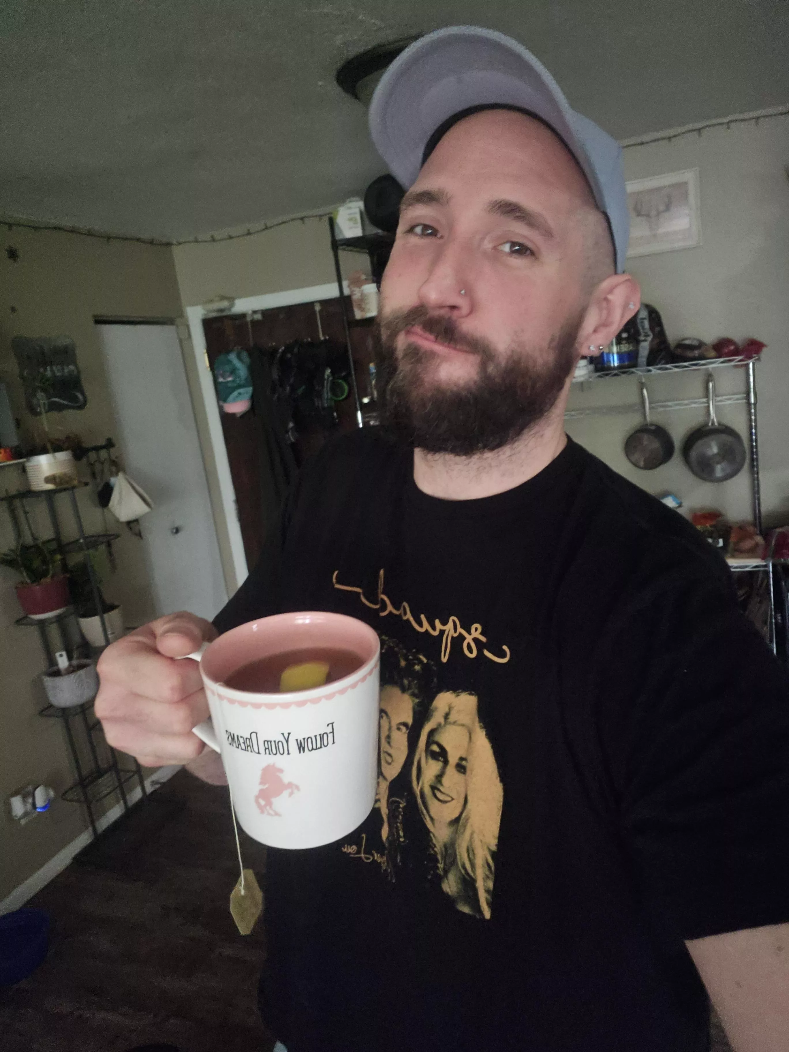 Just hoping I can be the one to tell you how amazing you are.. Day six of covid.... 8th cup of tea.... posted by Ok-Property-2949