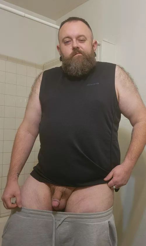 Just waking up dick pic by PowderyTaint