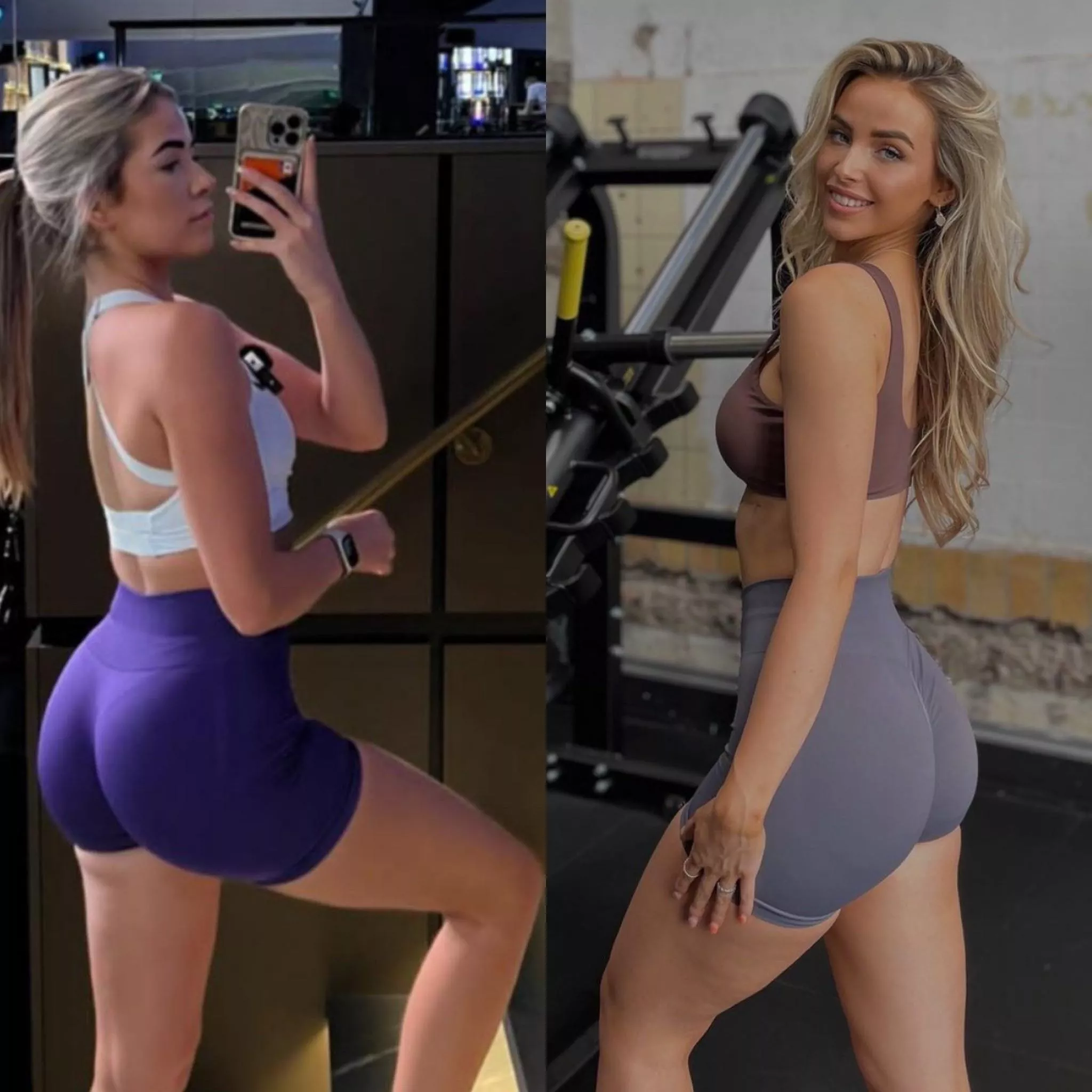 Left ~Jade 5’5 119 lbs VS Right ~Lynn 5’7 128 lbs. who will dominate the other in a grappling and sexfight posted by bamiballetjes