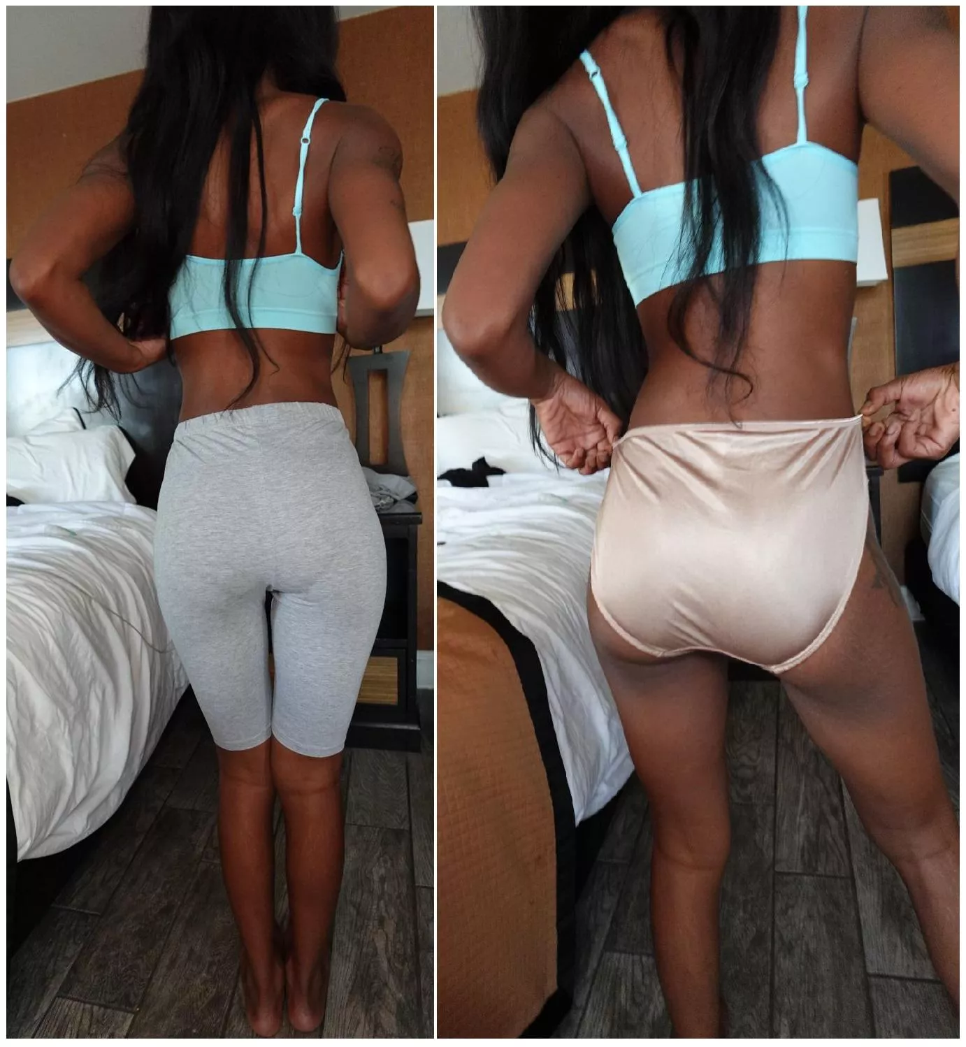 Leggings On or Off? posted by EbonyPantyPrincess