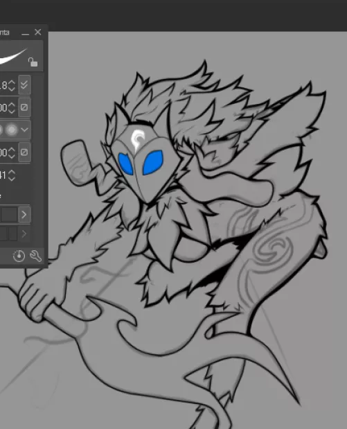 lineart supremacy by AigakihartistX