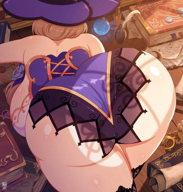 Lisa [Genshin Impact] (AndroJuniarto) posted by Kyoto709