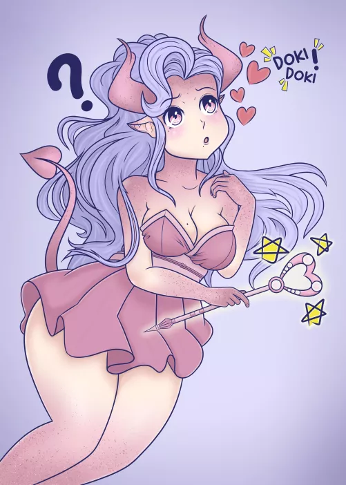 Magical Demon Girl by createmistakes