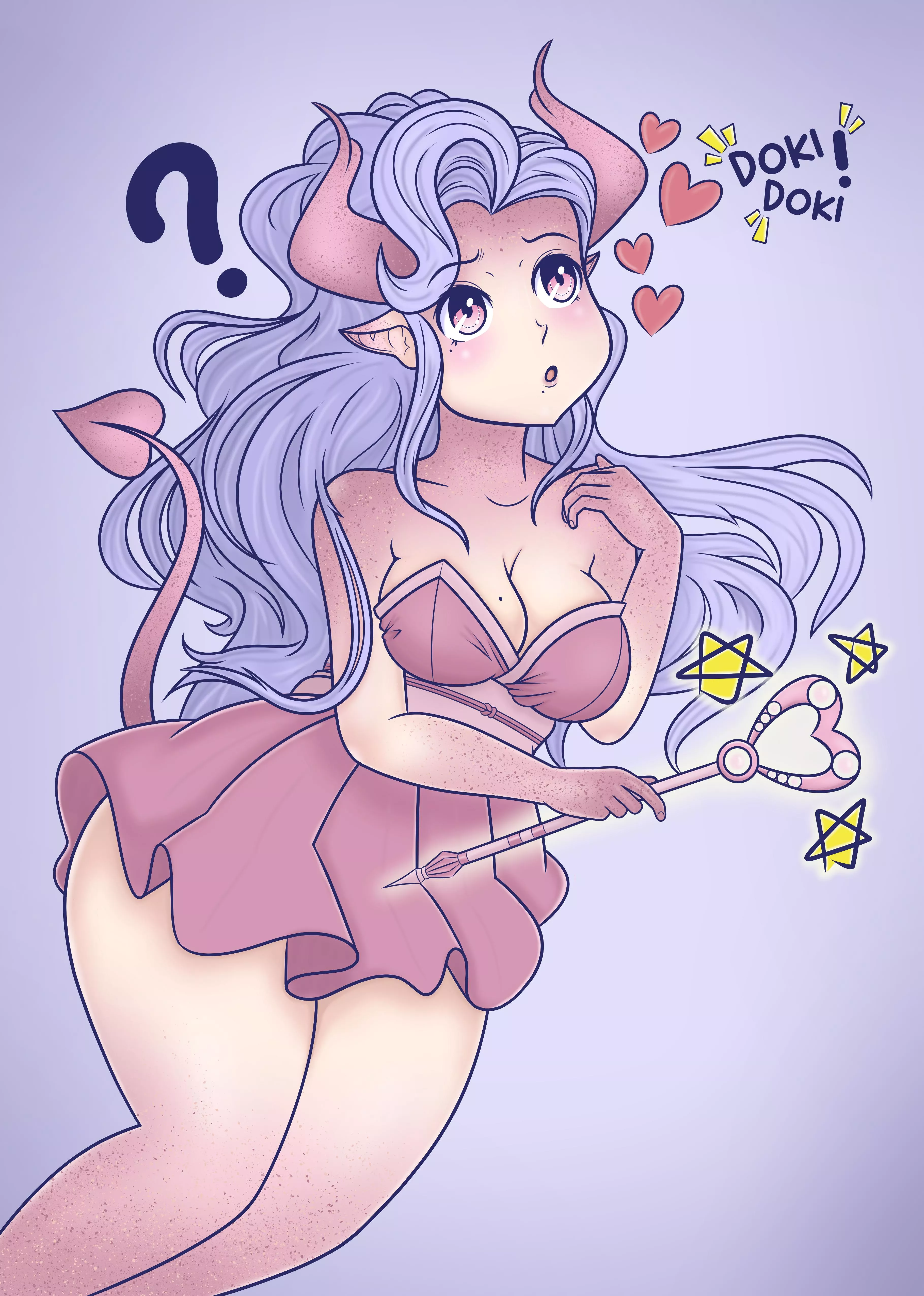 Magical Demon Girl posted by createmistakes