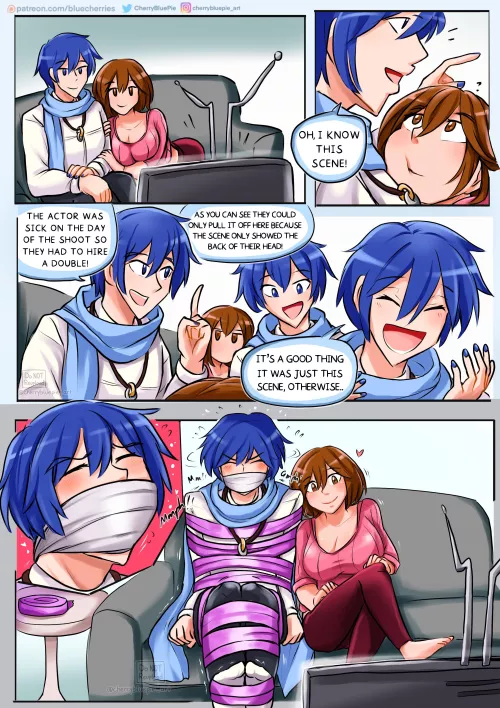 (OC): movie talker 🎀 by wamcherrypie