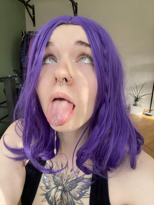 Perfect ahegao for practice aimshot by keysipurple