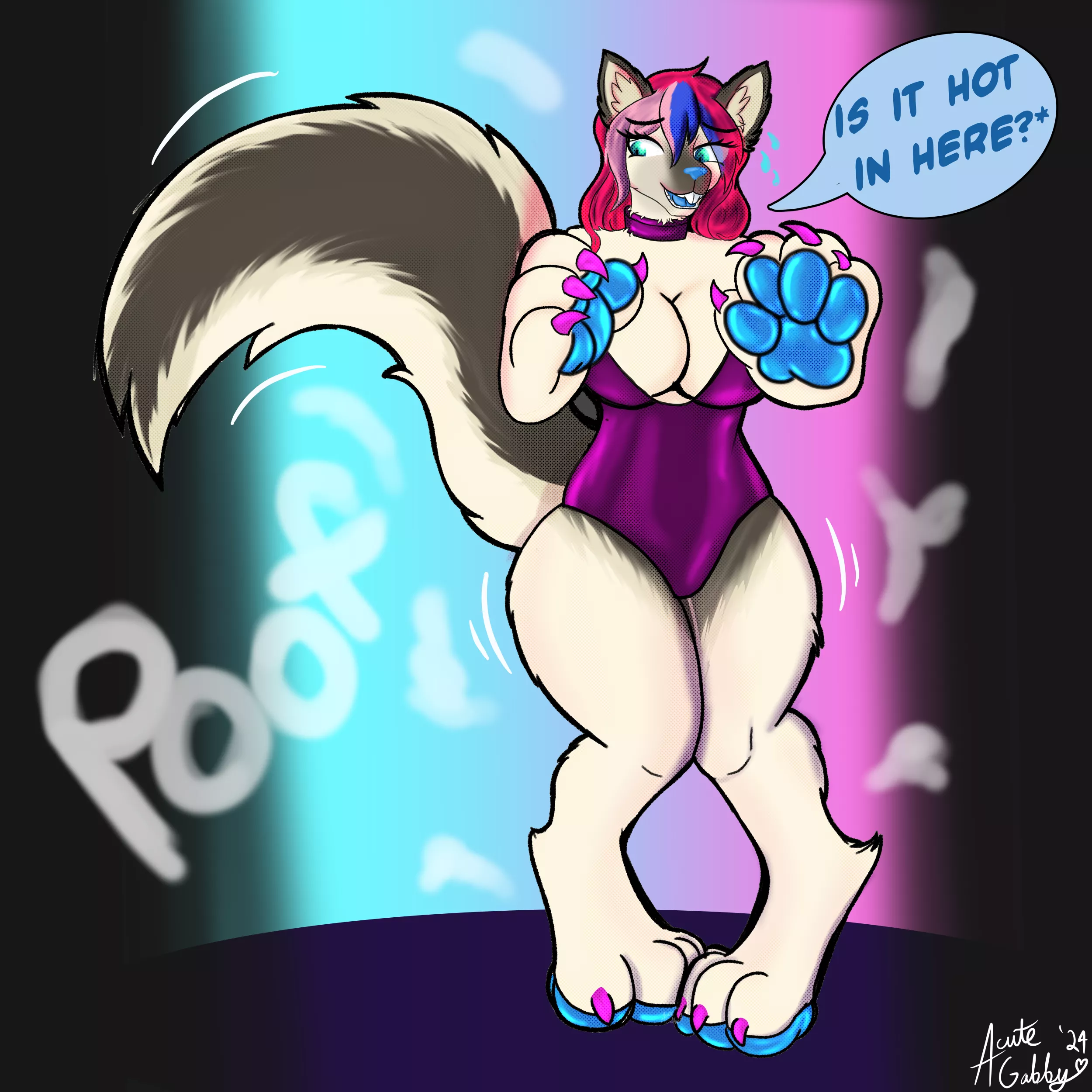 Probably just you.. (Huskie TFTG) posted by AcuteDaisy