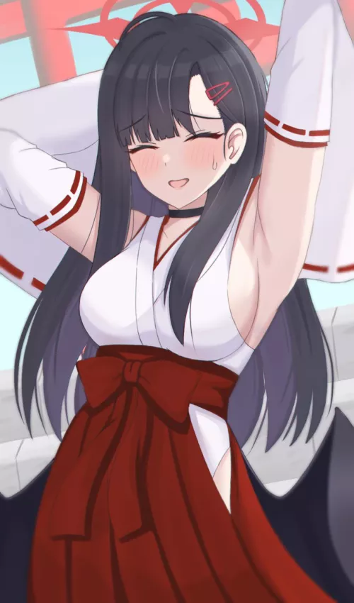 Sexy and cute angel waifu by reversedturnover