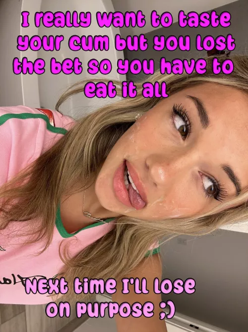 She's assuming I won't lose on purpose again by OldOakTrail