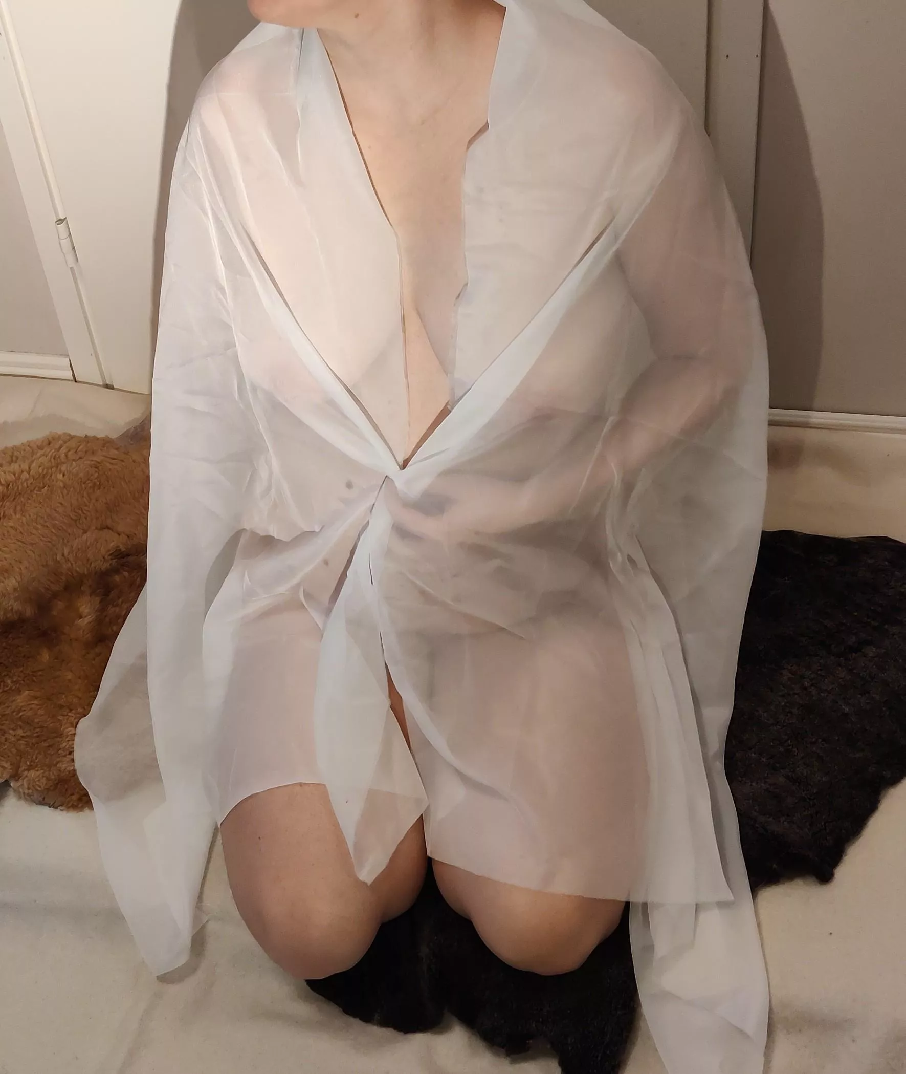 Should I wear something under this... posted by Odd-And-Happy