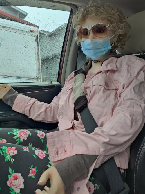 Taking my synthetic lady for a ride by illeat1