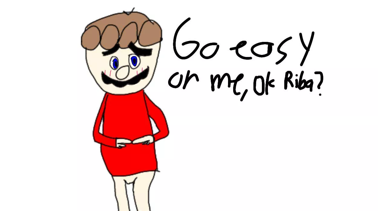 Trans Mario by me posted by MunkeJooice