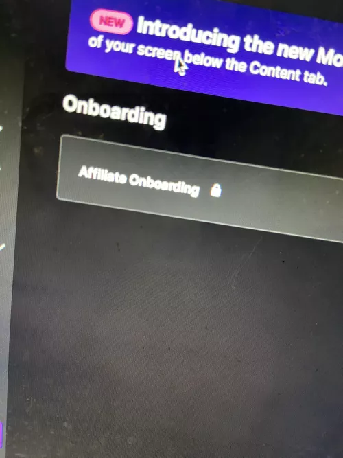 Twitch Affiliate onboarding trouble. Does this lock mean anything? by MillsTD